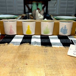 Rae Dunn Disney Princess Ramekin set NEW